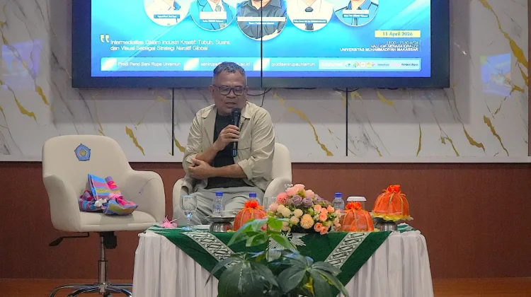 Hadirkan Garin Nugroho, Prodi Seni Rupa FKIP Unismuh Dorong Mahasiswa Jadi Kreator