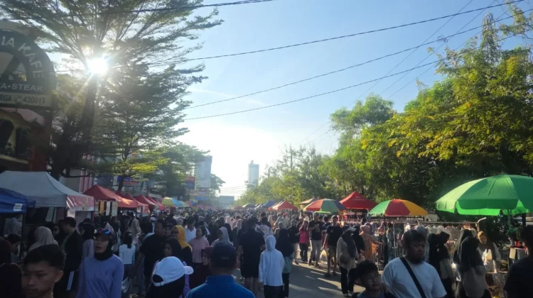 Warga Makassar Padati Car Free Day Boulevard