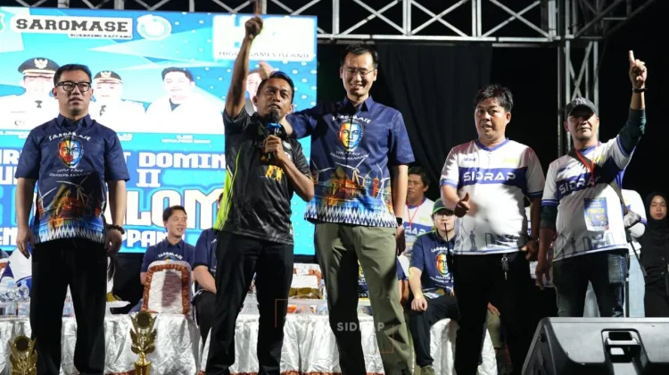 Ribuan Peserta Ikuti Turnamen Domino Bupati Cup II Sidrap