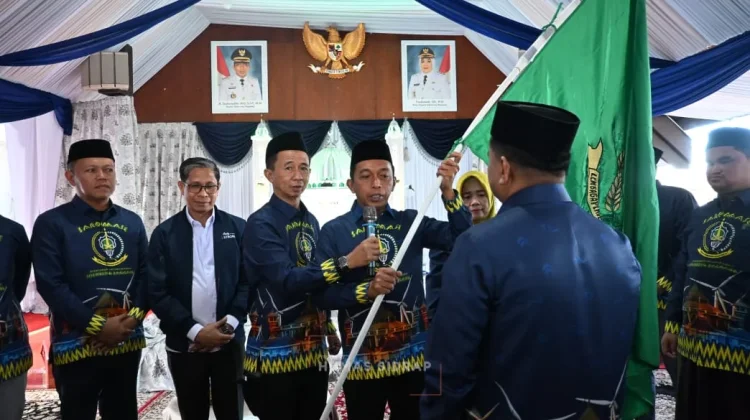 Bupati Sidrap Lepas 46 Kafilah MTQ Sidrap