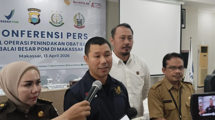BBPOM Makassar Sita 96 Ribu Tablet Ilegal