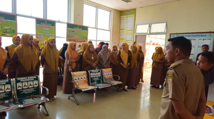 Bupati Sidrap Sidak Puskesmas Manisa Baranti