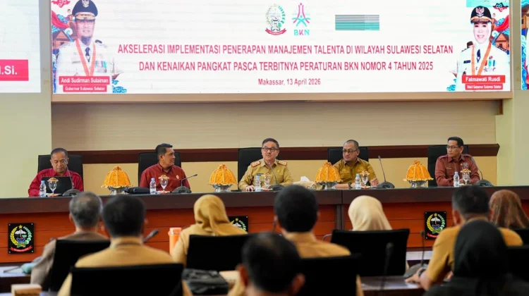 Sekda Sulsel Dorong Akselerasi Manajemen Talenta ASN
