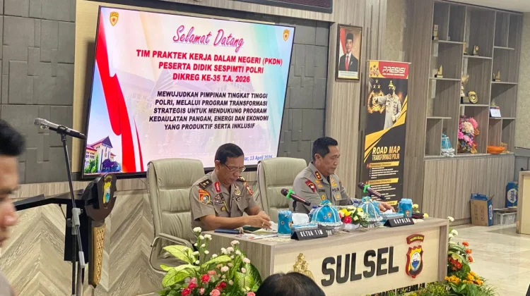 Serdik Sespimti Polri Laksanakan PKDN di Polda Sulsel