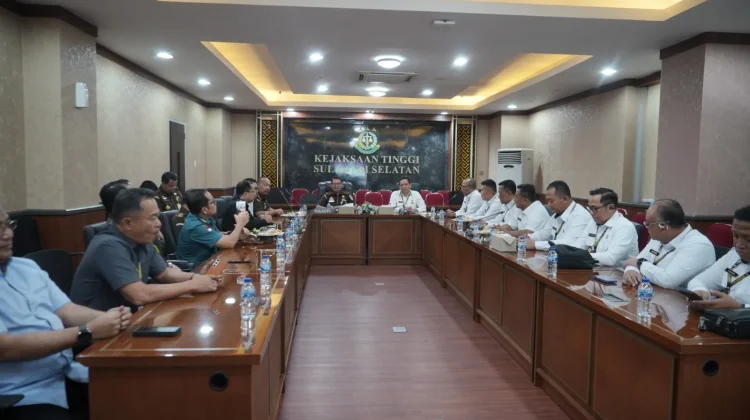 Peserta Didik Sespimti Polri Praktek Kerja ke Kejaksaan Tinggi Sulsel