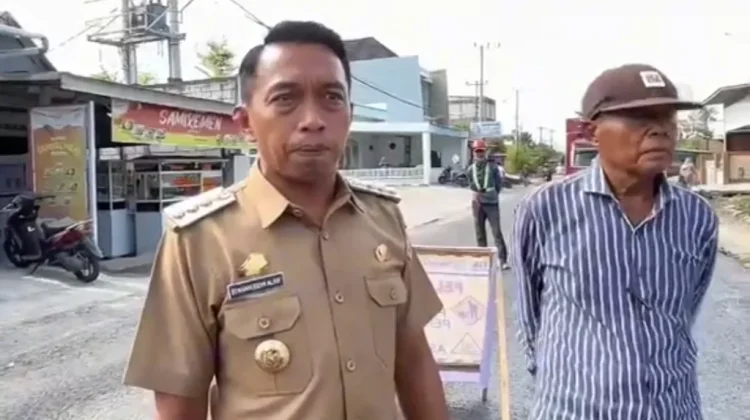Bupati Sidrap Tinjau Proyek Jalan Rappang-Pinrang