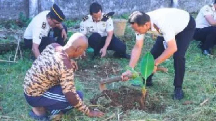 Gerakan Tanam Pisang, Langkah Nyata Bangun Kemandirian Warga Binaan