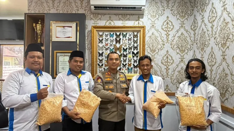 Polres Maros Dukung Program Sahabat Pangan Bersama PMII