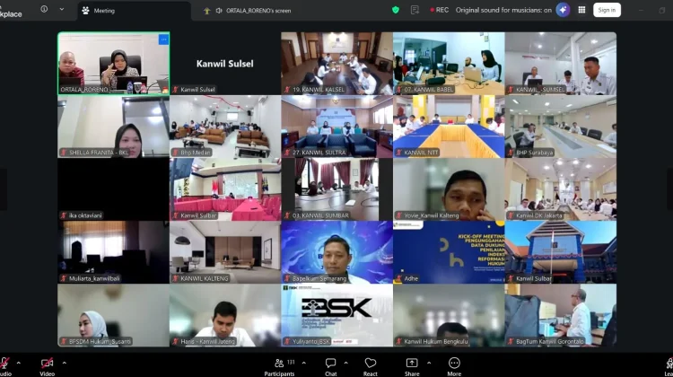 Kemenkum Raih Opini Kualitas Tinggi Penyelenggaraan Pelayanan Publik