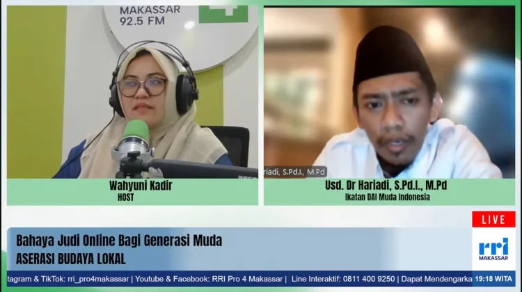 Dai Muda Ingatkan Bahaya Judi Online di Era Digital