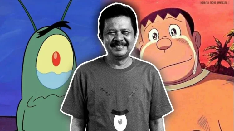 Salman Borneo, Pengisi Suara Karakter Plankton dan Giant Meninggal Dunia