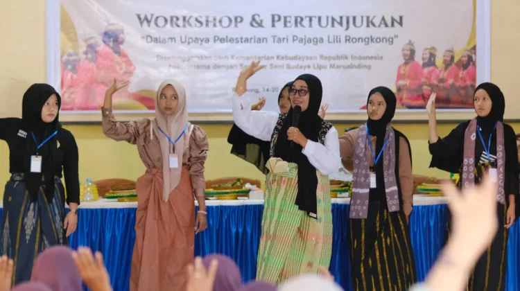 Sanggar Seni Lipu Maraninding Gelar Pertunjukan Tari Pajjaga Lili Rongkong