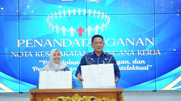 Kemenkum Sulsel-Pemkab Sinjai Dorong Pemanfaatan KI untuk Pemberdayaan