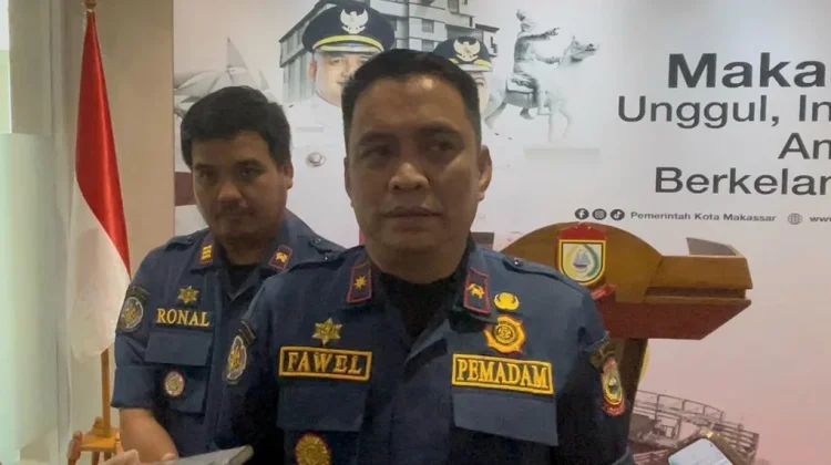 Damkarmat Makassar Siap Bantu Distribusi Air Bersih Hadapi Kekeringan