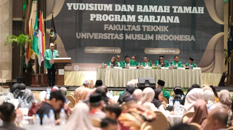 Fakultas Teknik UMI Makassar Kukuhkan 178 Alumni Baru