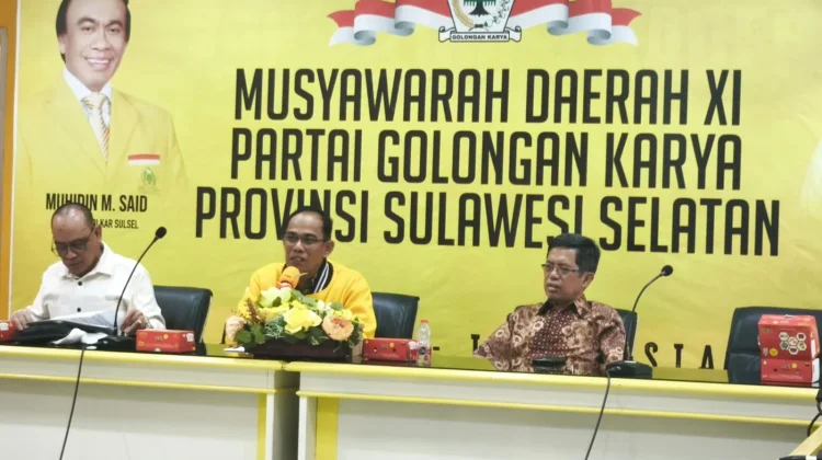 Golkar Sulsel Susun Strategi Hadapi Pemilu 2029