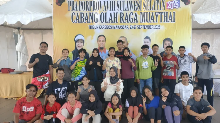 Cabor Muaythai Bantaeng saat ini Fokus Latihan Fisik