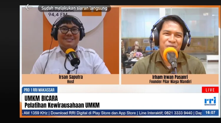 Pelatihan Kewirausahaan Dorong UMKM Sulsel Kuasai Pasar Digital