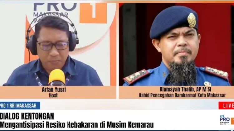 Damkar Makassar Antisipasi Risiko Kebakaran di Musim Kemarau