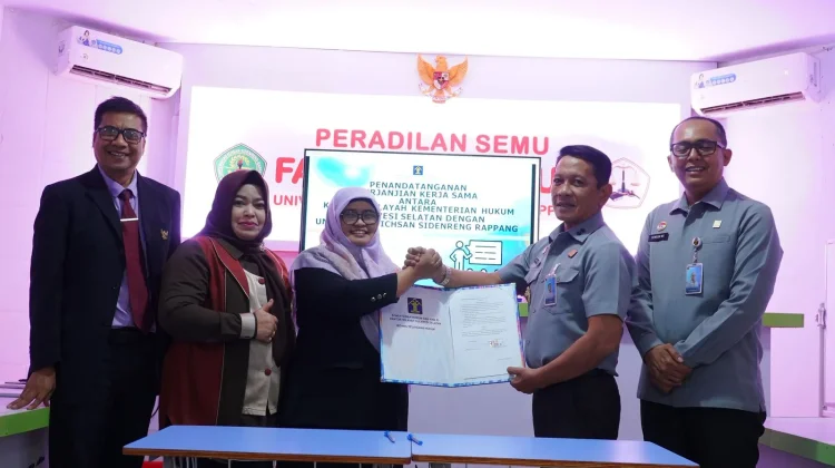 Kemenkum-Universitas Ichsan Sidrap Sepakati Kerja Sama Pembentukan Sentra KI