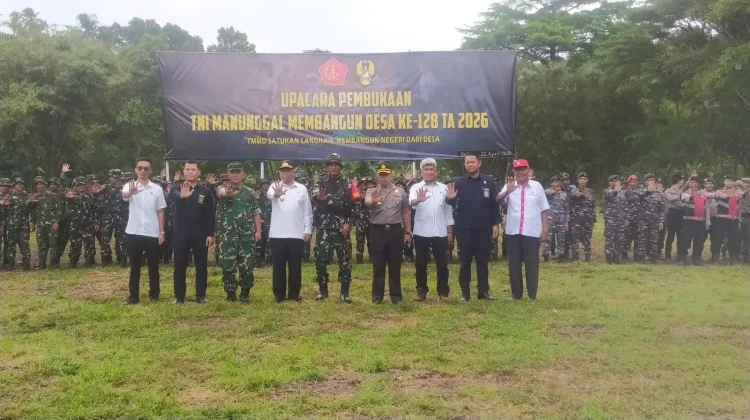 Polres Kepulauan Selayar Kerahkan Puluhan Personel Dukung Kegiatan TMMD Ke-128