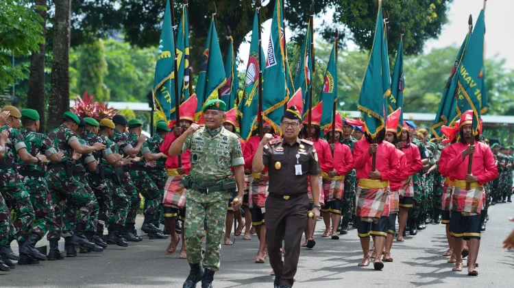Kajati Sulsel Menjadi Warga Kehormatan Kodam XIV/Hasanuddin