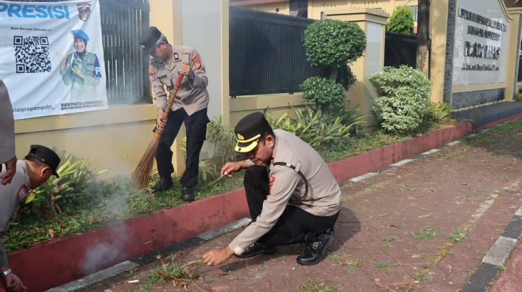Polres Maros Gaungkan Budaya Bersih Demi Pelayanan Prima