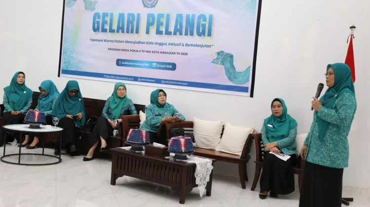 Gelari Pelangi TP PKK Makassar, Perkuat Pemberdayaan Ekonomi Keluarga