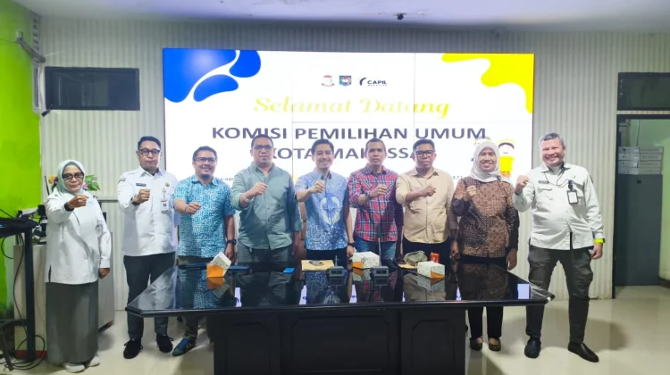 KPU Makassar Koordinasi PDPB Bersama Disdukcapil