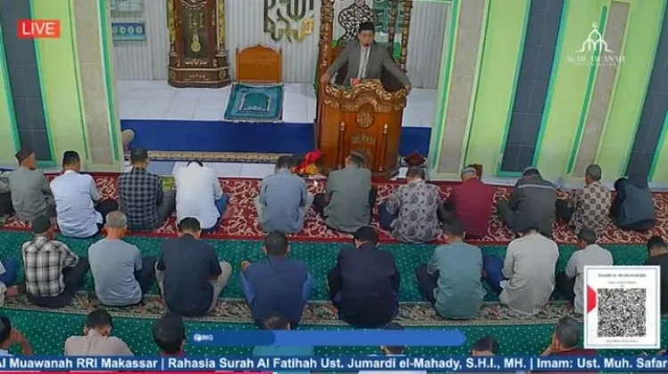 Khutbah Jumat di Masjid RRI Mengupas Rahasia di Balik Surat Al-Fatihah