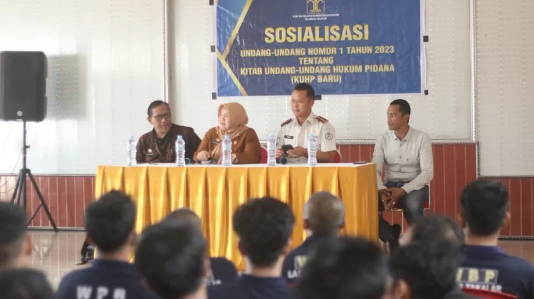 Perkuat Literasi Hukum di Balik Jeruji, Kemenkum Bedah KUHP dan KUHAP Baru di Lapas