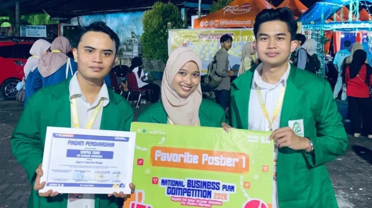 Mahasiswa FEBI UIN Makassar Juara Poster Nasional