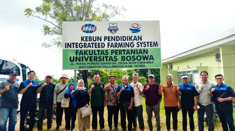 Unibos Makassar Kembangkan Kebun Terpadu Modern