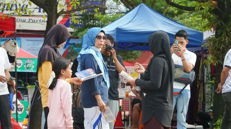 Kemenkum Sulsel Sebar Informasi Hukum di CFD Boulevard Makassar, Sasar Masyarakat