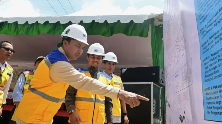 Pemprov Sumsel Groundbreaking Ruas Sabbang-Tallang-Sae