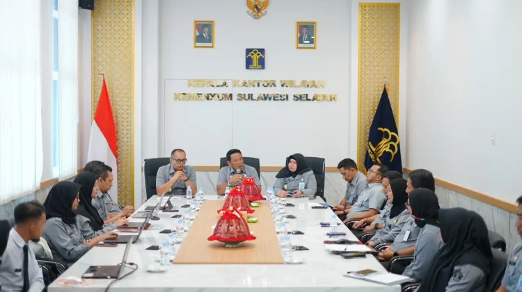 Entry Meeting Evaluasi ZI 2026, Kanwil Kemenkum Sulsel Perkuat Langkah menuju WBBM