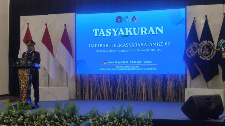 Peringati HUT Pemasyarakatan ke-62, Kakanwil Kemenkum Sulsel Ucapkan Selamat