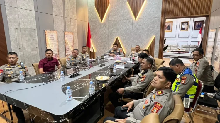 Kapolres Gowa Ikuti FGD Operasi Aman Nusa I Polda Sulsel Melalui Zoom Meeting