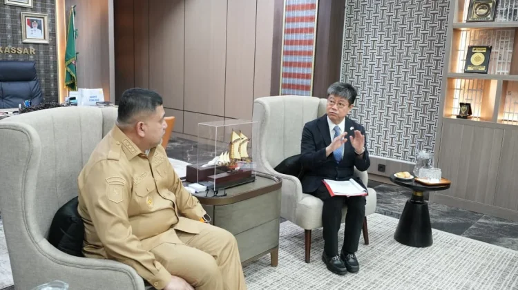 Konjen Jepang Temui Wali Kota Munafri, Perkuat Kemitraan Strategis