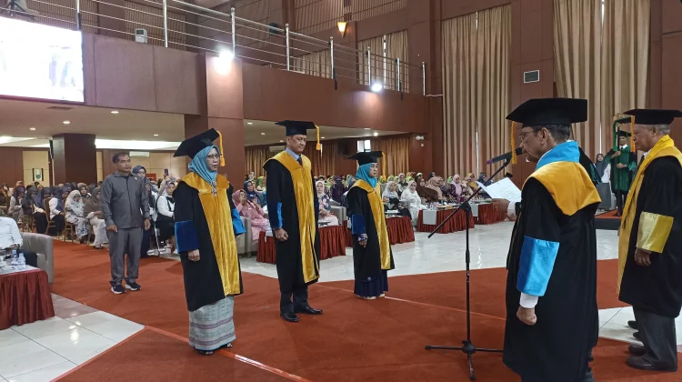Perkuat Pondasi Keagamaan, UIN Alauddin Makassar Kukuhkan Tiga Guru Besar