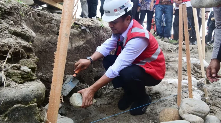 Groundbreaking Paket 4 MYP Irigasi, Gubernur Sulsel Dongkrak Produktivitas
