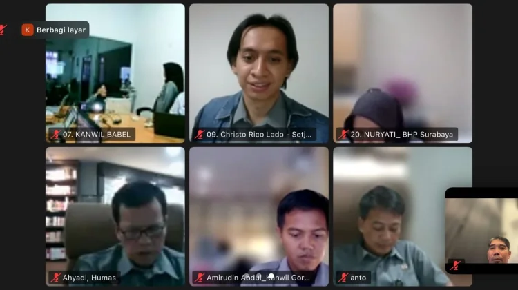 Kemenkum Ikuti Penguatan PPID, Dorong Optimalisasi Keterbukaan Informasi Publik