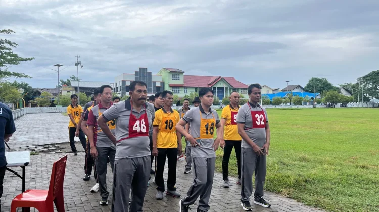 Polres Selayar Gelar Tes Jasmani, Ukur Kesiapan Personel