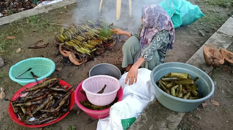 Gogos, Hidangan Istimewa di Pesta Panen Paenge Majimpo-Jimpo di Kabupaten Barru