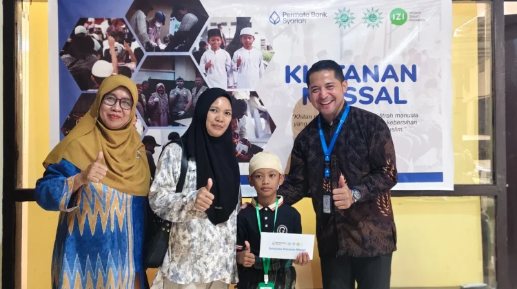 PermataBank Syariah Gelar Khitanan Massal Gratis untuk Anak-anak di Makassar