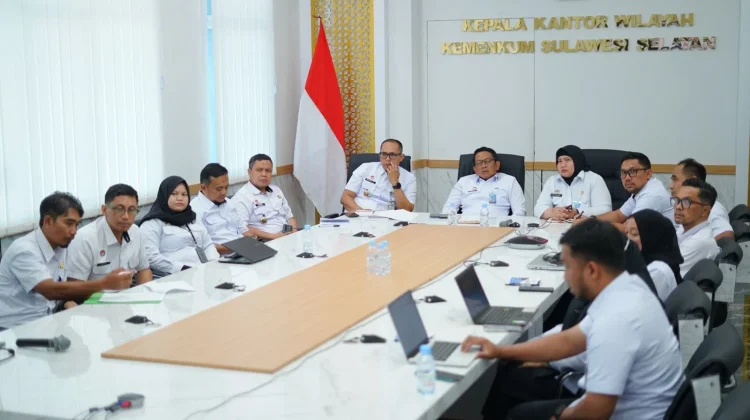 Kemenkum Ikuti ANEV Kinerja Tahun 2026, Dorong Percepatan Kinerja