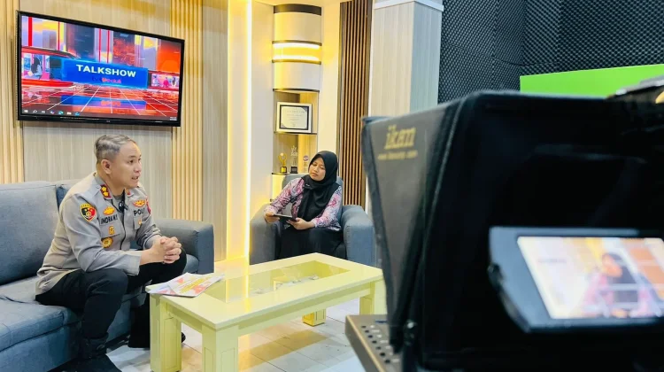 Live Talk Show, Kapolres Parepare Ungkap Strategi Bagi Masyarakat