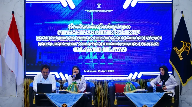 Kemenkum Sulsel Lakukan Pendampingan Permohonan Merek Kolektif Bagi KMP