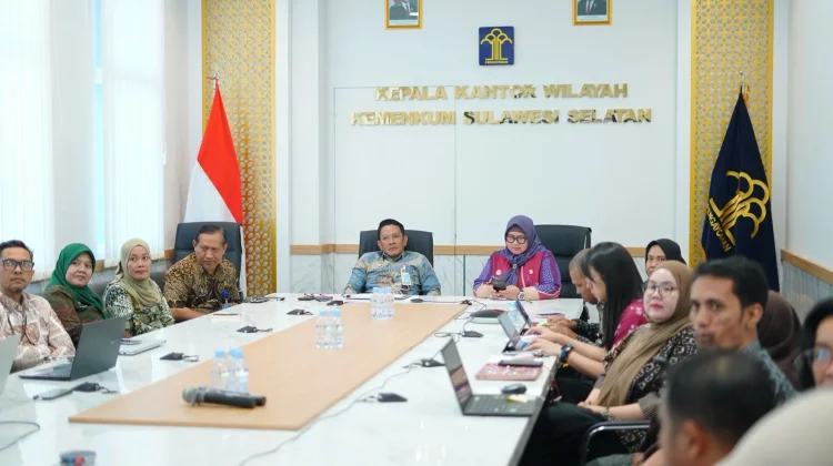 Kanwil Kemenkum Sulsel Perkuat Kinerja Pembinaan Hukum di Daerah