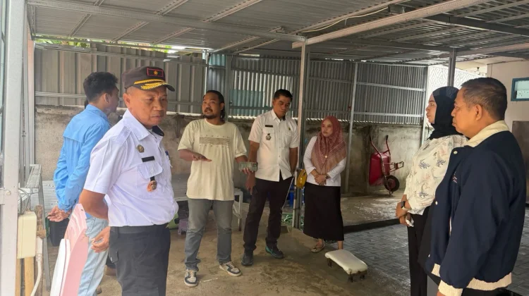 Dinas Lingkungan Hidup Jeneponto Pantau Pemasangan Ipal MBG